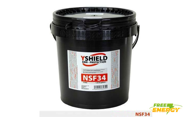 NSF34 pintura de blindaje | campos eléctricos | 5 litros